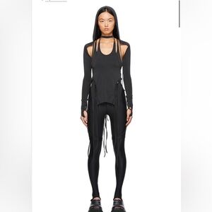 NWT Hyein Seo layered halter top w/ hooded jacket